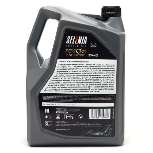 Selenia PERFORM Pure Energy 5W-40 Motoröl 5l